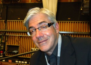 Shaun Micallef in ABC Studio 31, after being interviewed
